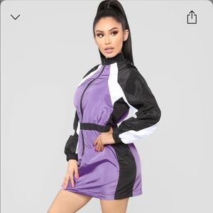 Fashion Nova Colorblock Dress
